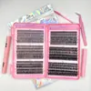 Pestañas de Racimo DIY Forma de Libro Puntiagudas Hada Amazon Comercio Electrónico Segmentadas 40D Transfronterizas Europeas y Americanas Pestañas Falsas
