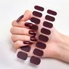 Pegatinas para Uñas con Purpurina de Color Sólido Sin Hornear Removibles Pegatinas para Uñas con Pegamento de Gelatina Suministro Directo de Fábrica Origen Seguras para Mujeres Embarazadas