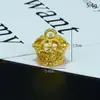 Tocado original de corona infantil de aleación, base de bola pequeña en forma de corazón, accesorios de juguete para manualidades, tapa de botella, adorno para decoración de ramo