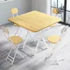 Mesa Guan Dan, mesa cuadrada para juegos de cartas de entretenimiento, mesa cuadrada plegable pequeña, mesa simple de mahjong para adultos, otros