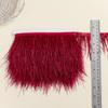Pluma de Avestruz de Alta Calidad 10-12cm DIY Hecho a Mano Borla Accesorios para el Cabello Accesorios para Decoración de Vestidos Venta al por Mayor