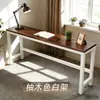 Mesa larga y estrecha de pared, escritorio de computadora simple y moderno, escritorio de estudio para estudiantes, escritorio para el hogar en el dormitorio