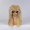 Peluca de Mendigo Transfronteriza Europea y Americana Cabello Largo Rizado Esponjoso Halloween Era del Rock Moda Punk Retro Fabricante de Comercio Exterior