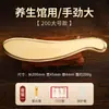 Gua Sha de Latón Puro Patrón de Tigre Tabla Masajeadora de Espalda y Hombros Tabla con Forma de Cuchillo de Li Daozheng para Vértebras Cervicales con Palo Masajeador de Puntos de Acupuntura de Medicina Tradicional China