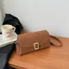 Bolsa pequena estilosa de alta qualidade para mulheres, nova moda verão 2026, bolsa de ombro único transversal, estilo popular retrô, bolsa almofada transfronteiriça