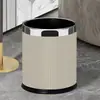 Lixeira para Uso Doméstico, Sala de Estar, Cozinha de Luxo Leve, Tamanho Grande, Quarto, Camada Dupla, Design Simples, Banheiro, Banheiro, Alto Valor Estético