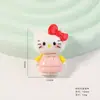 Acessórios de Resina DIY Desenho Animado, Roupas Coloridas, Gato de Fantasia, Grampo de Cabelo com Cola de Creme, Capa de Celular, Decorações para Chaveiro