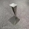 Base de soporte para mesa de centro apartamento estante de mesita de noche pata mesa trípode mármol lateral placa de roca soporte de ángulo pequeño piso