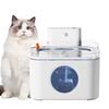 Dispensador de agua para mascotas de acero inoxidable de alta gama con circulación inteligente, dispensador de agua sin tentáculos, alimentador, filtro, dispensador de agua silencioso