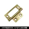 Bisagra de tres pliegues accesorios de bisagra para puerta de mueble armario bisagra de hierro plegable doblada ferretería para marco de fotos armario de zapatos armario con espejo venta al por mayor