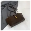 Bolso de mano grande de acabado mate para mujer, nuevo bolso tote vintage para ir al trabajo 2026, bolso cruzado simple de moda estilo coreano