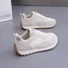 HL8852ins Estilo Coreano Novos Sapatos Forrest Gump Femininos 2026 Primavera Estudante Corrida Esportes Sola Grossa Aumento de Altura Sapatos Casuais