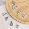 Colgante Zhaocai Nafu Año Viejo Ping An Accesorios de Aleación DIY Colgante para Pulsera de Mano DIY con Cuentas Material para Pulsera Tejida DIY