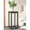 Estante para flores, estante de suelo para sala de estar y balcón, soporte para macetas, nuevo estante decorativo de hierro forjado.