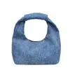 Bolso tote elegante transfronterizo, nueva colección primavera 2026, bolso de mujer moderno y versátil, perfecto para llevar debajo del brazo, bolso de hombro de mezclilla