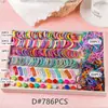 Set de regalo de accesorios para el cabello para niños, ligas para el cabello de bebé, pinzas laterales para niñas, accesorios para el cabello, cuerdas para el cabello de princesa para niñas