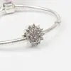 Huiyue Europeus e Americanos Floco de Neve contas de furo grande DIY pétalas de girassol acessórios de contas de diamante fabricantes atacado