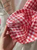 Pantalones Anchos Anti-Mosquitos para Niñas de Verano 2025 Moda Nuevo Casual Cuadros Cintura Alta Sueltos Largos Modernos