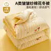 Colcha de Gasa de Doble Capa tipo Nube para Maternidad e Infancia Clase A, Algodón de Xinjiang, Cálida y Engrosada para Invierno, Colcha de Algodón Puro Rellena para Niños y Estudiantes