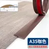 Tira de Acabado de Plástico Autoadhesivo de PVC para Suelos de Madera Tira para Juntas de Piso Tira de Nivelación de Altura Recorte para Alfombra