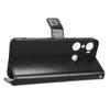 Funda para teléfono móvil Hot 12 Pro Infinix X668C con función de transferencia de voz, funda de cuero con tapa tipo tarjeta y diseño de caballo loco