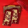 Nuevos sobres rojos estilo chino, diseños creativos para mejores amigos, regalos de boda, regalos de compromiso y sobres rojos de boda de alta gama