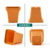Maceta cuadrada de plástico de lana más vendida de Amazon, esmerilada, para jardinería, plantación, imitación arcilla, suculenta, maceta para planta verde, maceta para plantar