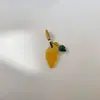 Jade Natural, Calcedonia, Cera de Abeja Colgante Pequeño Pulsera DIY Pulsera de Amuletos Pequeños Accesorio Joyería Hecha a Mano Transmisión en Vivo