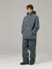 Traje de Esquí Traje para Hombres y Mujeres, Color Sólido Tabla Individual y Tabla Doble, Nuevo Esquí Impermeable e Impermeable