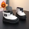 Botas de Nieve para Bebé Niña Invierno Nuevo Estilo Zapatos para Bebés y Niños Pequeños con Forro de Felpa Zapatos de Algodón para Nieve Botas de Algodón para Niñas Antideslizantes