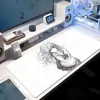 Alfombrilla de Ratón de Fábrica Original Serie de Dibujo Lineal E-Sports Ratón Creativa Grande Engrosada Antideslizante y Resistente a la Suciedad Pad de Escritorio