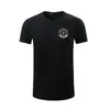 Camiseta de Seguridad al por Mayor Verano Manga Corta Cuello Redondo Algodón Lycra Ropa para Acondicionamiento Físico de Seguridad Ropa para Entrenamiento de Seguridad de Propiedad