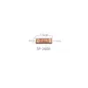 Ropa Lencería Ropa Placa de Nombre de Metal logo Placa de Letras Ovalada Rectangular Decoración Ferretería Joyería Identificación Etiqueta Colgante