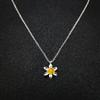 Jóias transfronteiriças atacado Lotus Europeu e Americano Vintage pingente colar feminino flor estilo boêmio flor planta jóias