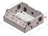 Xtc-3530-W Montura de Presión/Base de Montura de Prensado Tarifa de Apertura de Panel Panel Torre Bolsa de Resorte Hebilla Tipo Flip