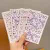 Pegatinas de Diamantes para Maquillaje de Ojos, Pegatinas de Maquillaje para Niños, Pegatinas Faciales, Accesorios Faciales, Pegatinas de Mariposas con Perlas y Diamantes, Pegatinas de Strass para Cejas de Escenario