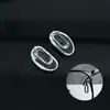 Armazón Marco Metálico Lentes Clip-On de Silicona Almohadillas Nasales Semicirculares Almohadillas Nasales Blandas para Lentes Clip-On