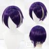 Saint NaiXian Shi Ning Es Idol Dream Festival 2 Peluca de Cosplay Cabello Corto con Mechas Juego de Rol Apariencia Realista