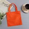 Bolsa TNT para doces transfronteiriça de comércio exterior, cor sólida, bolsa de mão TNT, logotipo personalizado, sacola de embalagem para presentes de compras