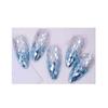 Nuevo Arte de Uñas Diamante Lentejuelas Marinas Sirena Ji Flash Plata Diamante Ultrafino Parche Degradado Decoración Mágica para Uñas