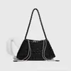 Bolso de Axila Tejido a Mano para Mujer 2026 Nuevo Modelo Versátil de Gama Alta Estilo Retro Vacacional Bolso de Mano Bolso de Hombro Set