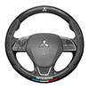 Adecuado para cubierta de volante de fibra de carbono Mitsubishi Outlander Pajero Jin Chang Yi Ge Jin Xuan ASX ala Dios Lanse cubierta de manija