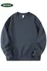 Nova Blusa de Moletom com Capuz Estampada de Manga Longa e Gola Redonda DIY Jaqueta para Uniforme de Equipe Corporativa Moletom Pesado Tamanho Plus Roupas de Trabalho em Equipe