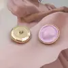 Botões Coloridos de Alta Qualidade, Botões Pequenos Estilo Chanel, Casaco Cardigan de Tricô, Botões de Metal