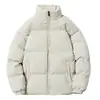 Nueva Chaqueta de Algodón Versátil Estilo Coreano Otoño/Invierno 2025 con Cuello Alto, Corte Entallado para Pareja, Abrigo Corto Entallado para Hombre, Venta al por Mayor