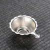 Tela de Filtro de Aço Inoxidável Dreno de Chá Tela de Dupla Camada Bico de Pato Tela Dreno de Chá Tela de Filtro Binaural Dreno de Chá Conjunto de Chá Kung Fu Acessórios para Cerimônia do Chá