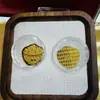 Pegatina de Teléfono de Oro Puro 999 para la Riqueza, Atrae la Fortuna de Todas las Direcciones, Acumulación Diaria de Riqueza, Regalo de 2 mg, Entrega Directa de Fábrica