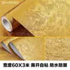 Pegatinas de fondo para nicho de Buda papel tapiz de pan de oro patrón de dragón pegatinas instantáneas papel tapiz dorado renovación pared adhesiva tirano oro cobre moneda cepillado