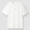Promoção Camiseta Masculina Manga Curta Sensação Fresca de Seda de Gelo Verão Novo Estilo Secagem Rápida Respirável Manga Meia Manga Casual Top Fino