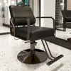 Cadeira de barbeiro salão de cabeleireiro banqueta para corte de cabelo salão de beleza área de permanente e coloração assento elevatório cadeira de salão de beleza